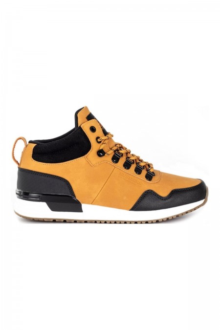 Sneakers montantes BUSTAGRIP yellow black BGS-0938YEL_B