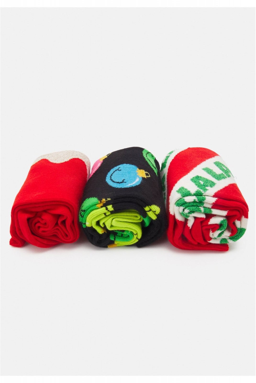 Coffret 3 paires chaussettes motifs Happy Socks Time for Holiday XTFH08-4300
