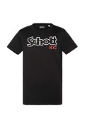 TShirt coton logo printé Vintage Schott BLACK TSCREWVINT
