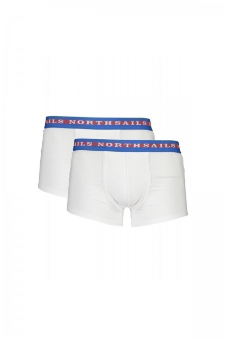 Bipack boxers coton bio stretch North sails WHITE BIANCO NS01UTR04