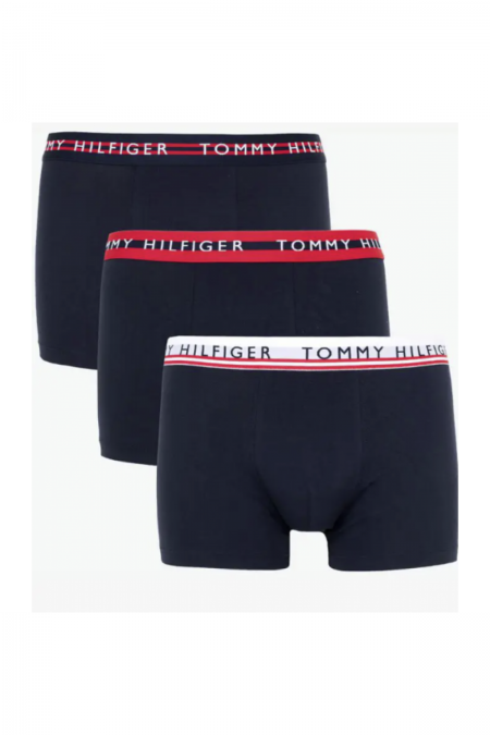 Coffret de 3 boxers coton bio Tommy Hilfiger 0XO Desert Sky/Desert Sky/Desert Sky UM0UM03034