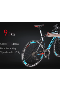 Vélo en fibre de carbone Sava Blue CAD1232