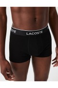 Tripack boxers coton stretch Lacoste 00031 NOIR 5H3389