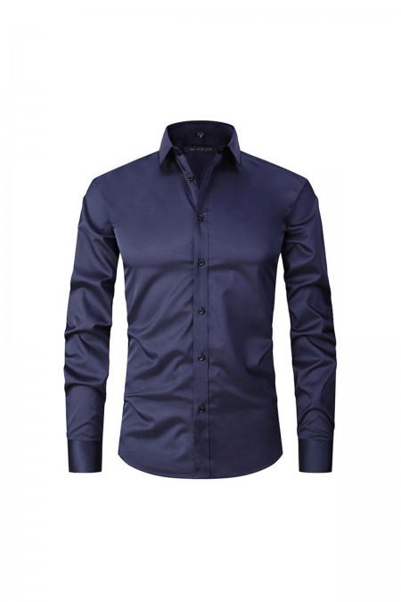 Chemise infroissable PETTINO GROTTO NAVY BLUE 2-7