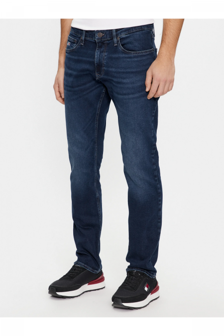 Jeans slim coton stretch Scanton Tommy Jeans 1BK Denim Dark DM0DM18136