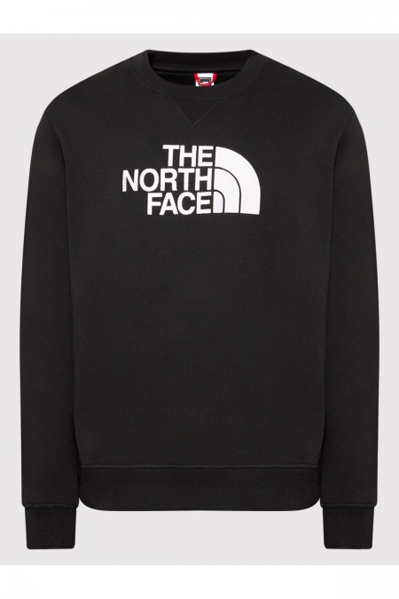 Sweat coton logo brodé The North Face BLACK/WHITE NF0A4SVRKY41