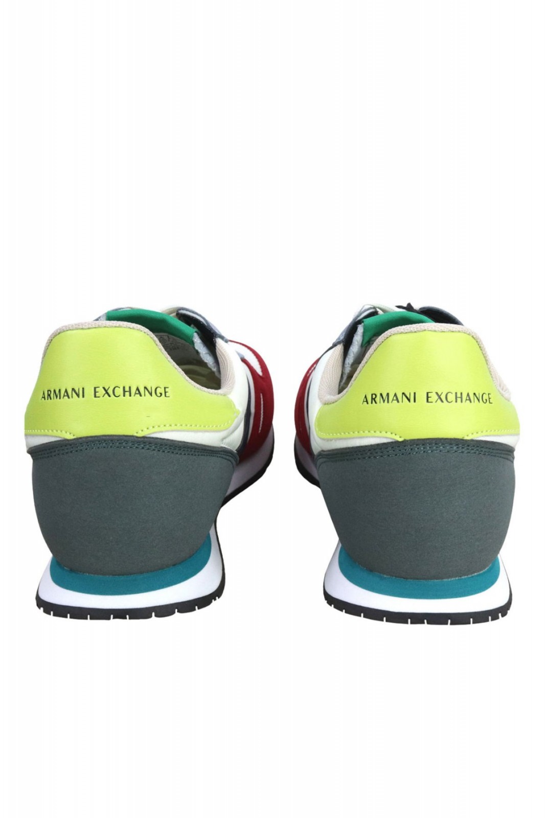 Sneakers basses gros logo Armani exchange K492 MULTICOLOR XUX017 XCC68