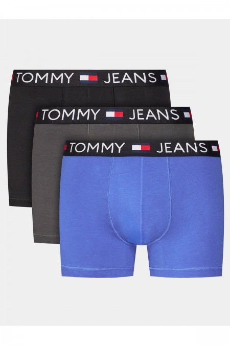 Tripack boxers coton stretch Tommy Jeans 0VE Blck/Drk Ash/Empr Blu UM0UM03159