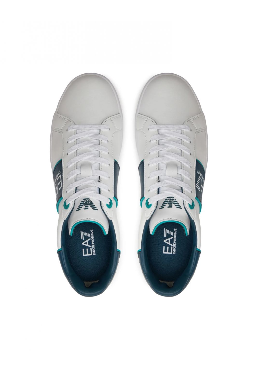 Sneakers EA7 Classiques Ea7 T522 WHT+STARGAZ+SP.GREEN X8X102 XK346
