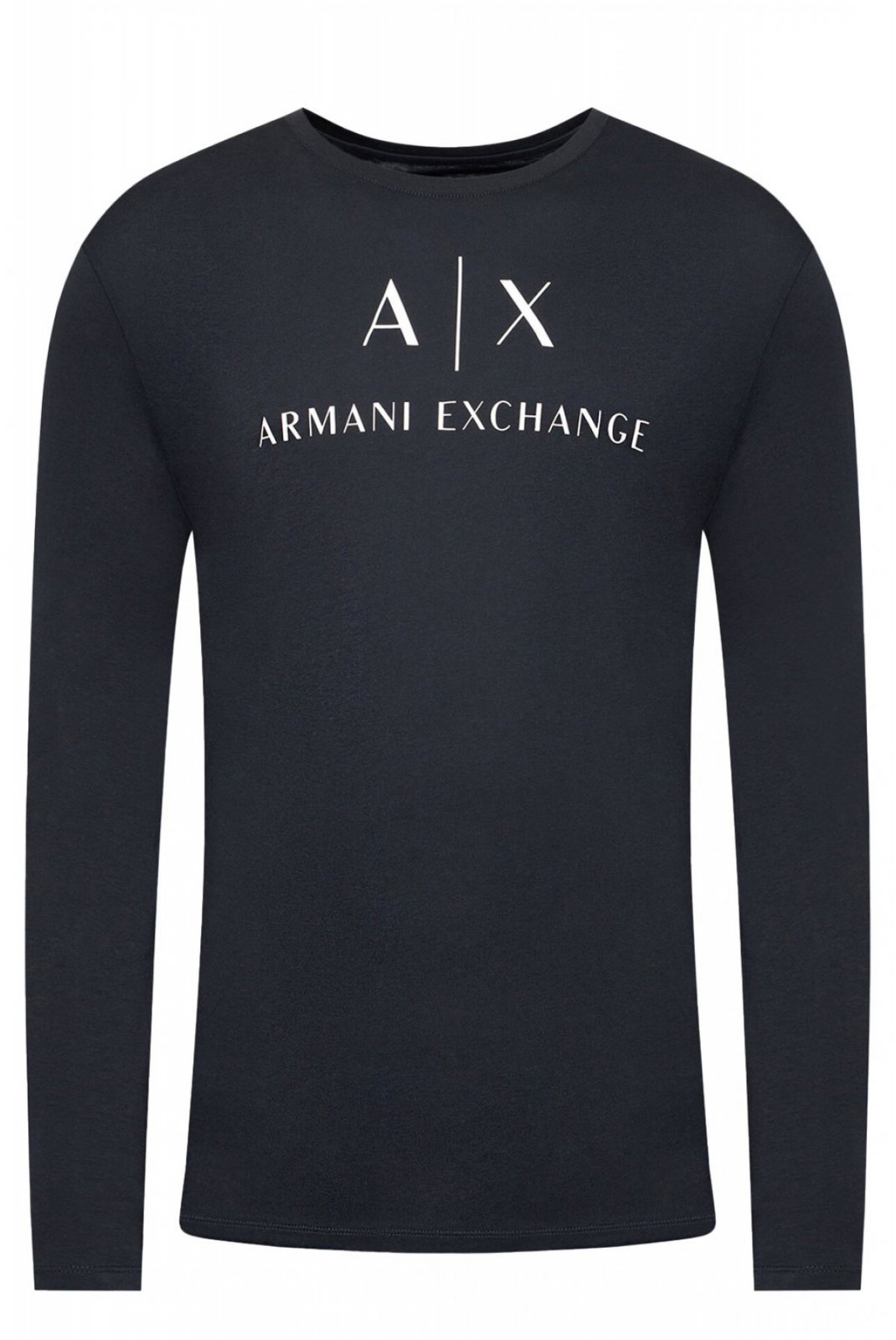 Tee shirt manches longues iconique Armani exchange 1510 NAVY 8NZTCH Z8H4Z