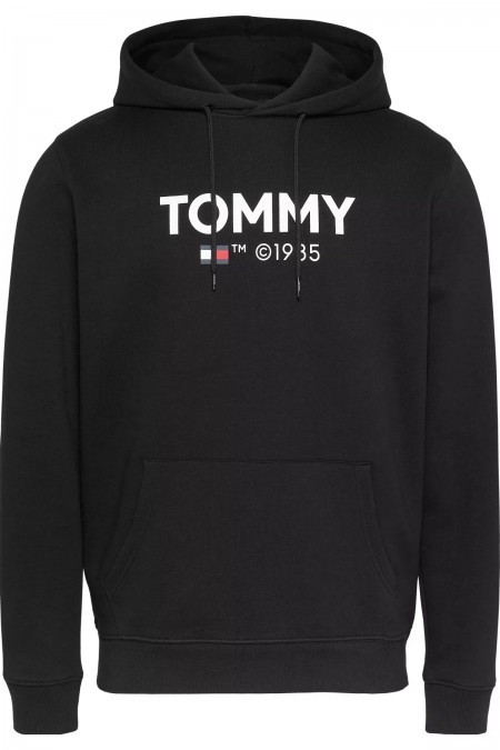 Sweat capuche gros logo Tommy Jeans BDS BLACK DM0DM18864