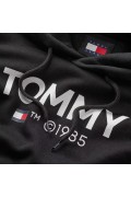 Sweat capuche gros logo Tommy Jeans BDS BLACK DM0DM18864