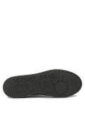 Sneaker cuir à logo Versace Jeans G89 BLACK/GOLD 73YA3SK1 ZP165