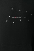 Sweat en coton à petit logo Yves Saint Laurent 1081 NOIR BMK577092