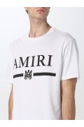 TShirt print logo AMIRI 100 WHITE SS22MJL004