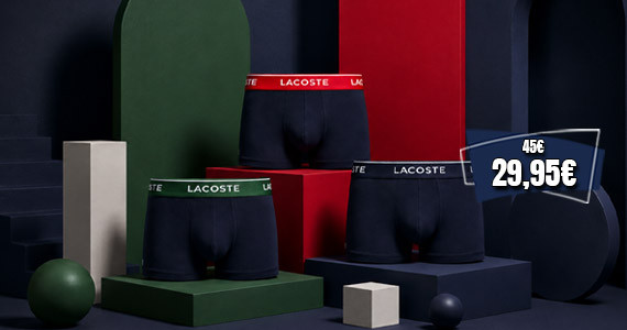 TRIPACK BOXER COTON STRETCH