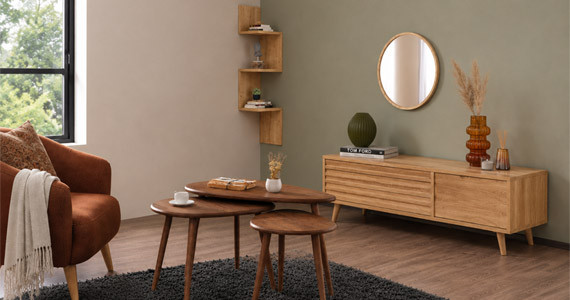 ÉTAGÈRES, CONSOLES & MEUBLES D'APPOINT