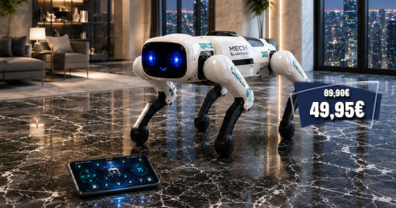 ROBOT-CHIEN BIONIQUE INTELLIGENT
